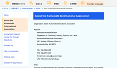 Kumamoto International Association